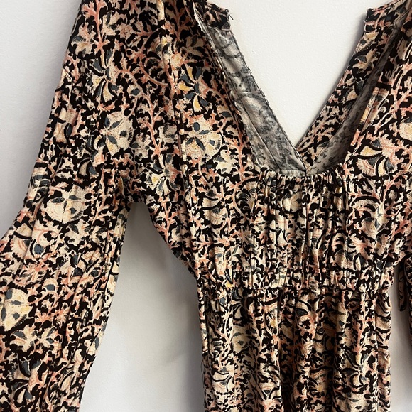 Free People I got a feeling jumpsuit size xs fits xs-m floral print - Picture 5 of 7